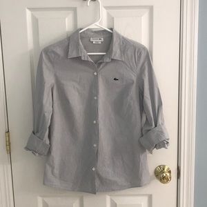 Lacoste women’s button up!